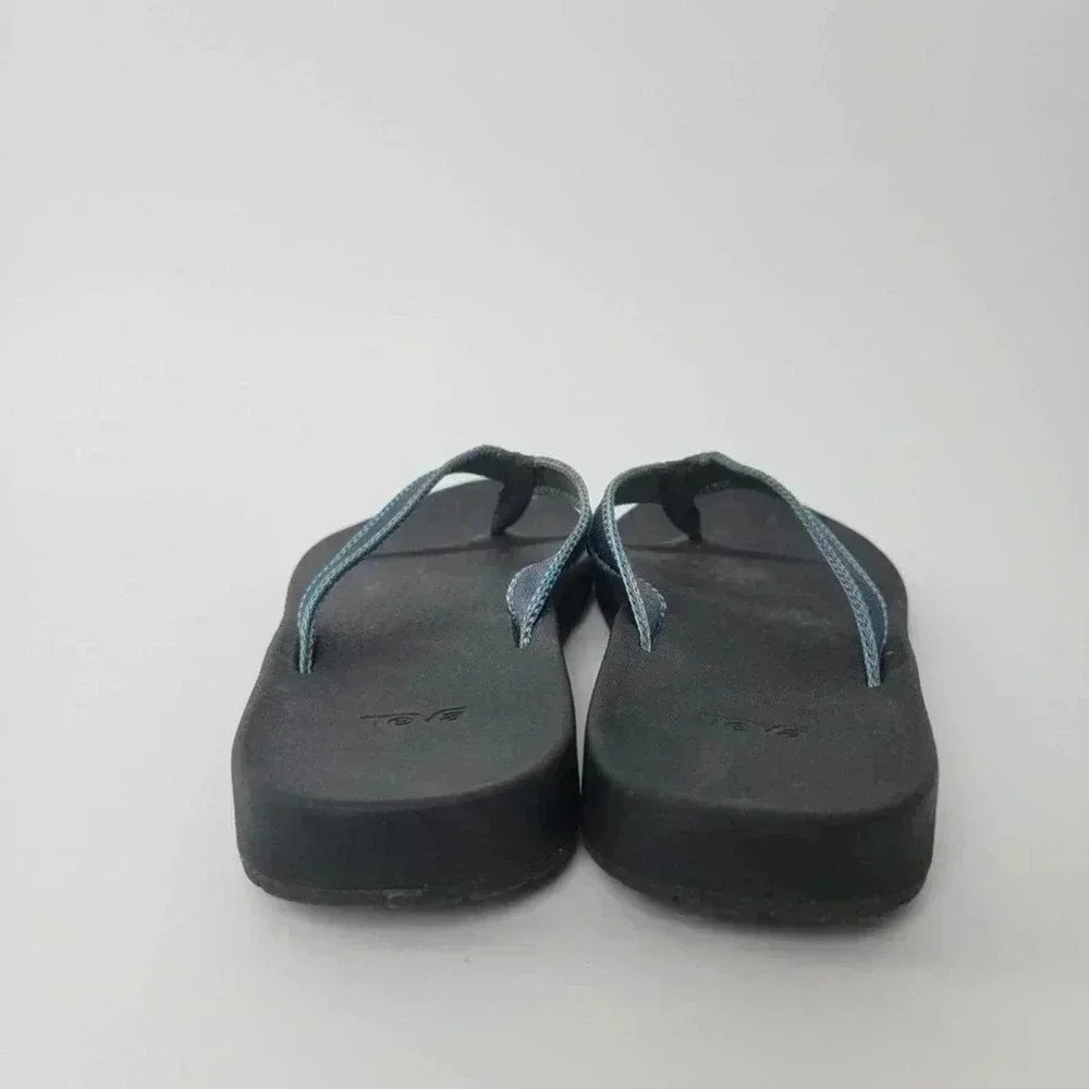 Teva Azure Flip Flop Sandals - 10 - Picture 7 of 10